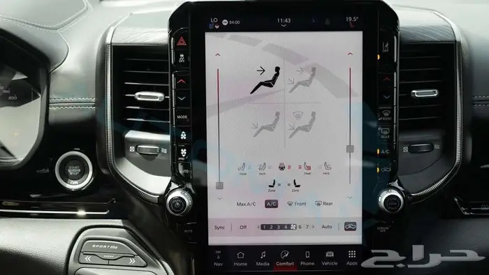 دودج 2025 دودج رام 1500 ريبيل جي تي خليجي اصفار مع ضمان 15