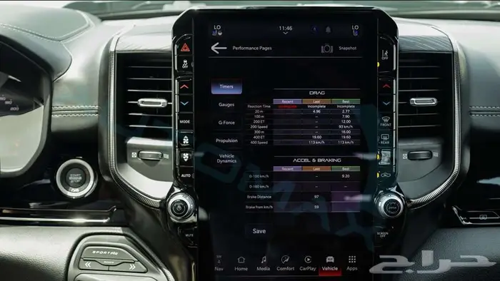 دودج 2025 دودج رام 1500 ريبيل جي تي خليجي اصفار مع ضمان 19