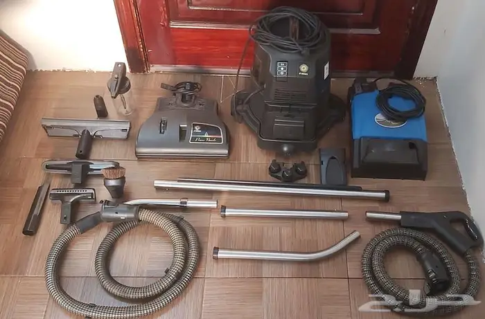 مكنسة رينبو الأمريكية نظيفة E series gold مع الملحقات 8