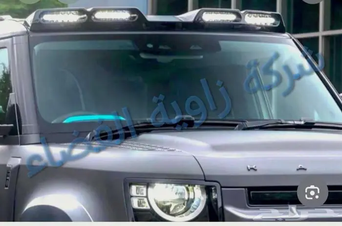 ديفندر تعديل كشافات اصلي سيارة ديفندر 5