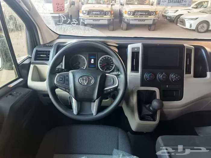 تويوتا هاي اس فان سقف منخفض يدوي أبيض ديزل 2026 خصم خاص 5