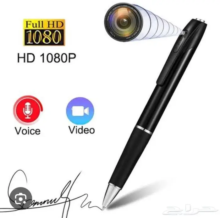 قلم بالكاميرة فيديو.صوت.بدقة HD1080p 3