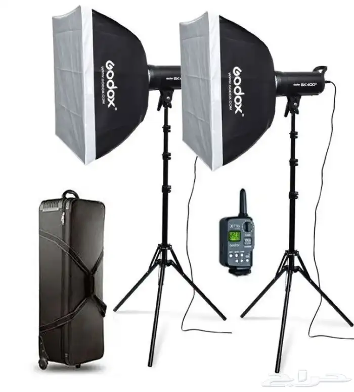 طقم فلاشات ستديو قودكس مستعمل 0