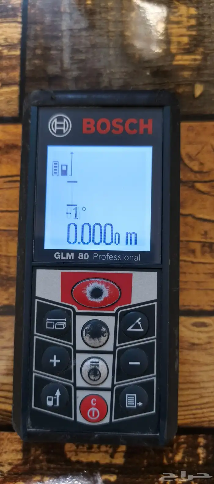 متر ليزر ماركة بوش يعمل بالشحن 0