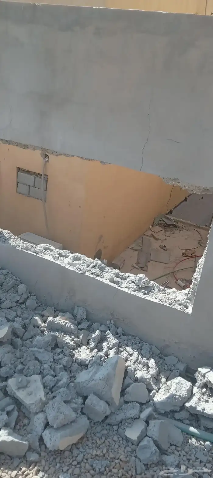 ت سير  دار وتخريم خرسانه 1