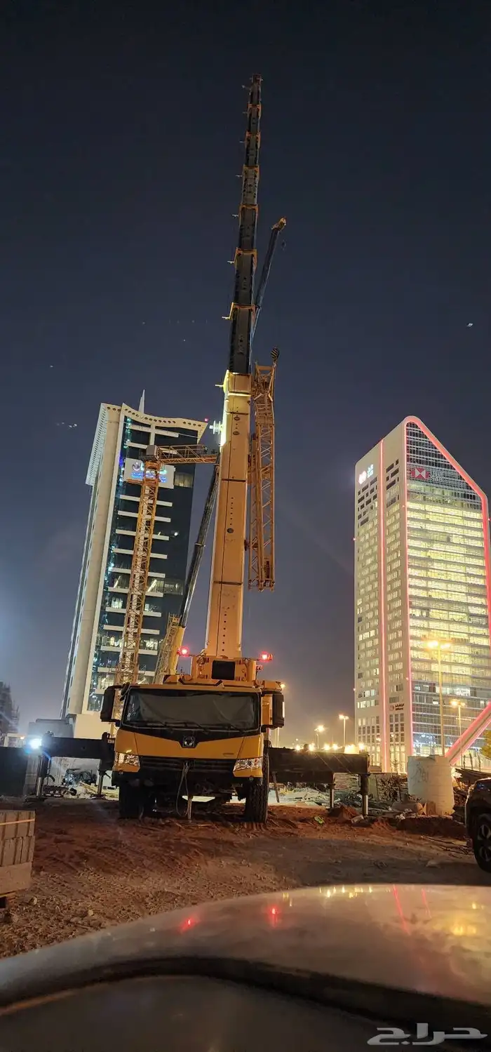 كرينات لايجار جميع الاحجام يومي شهري 0