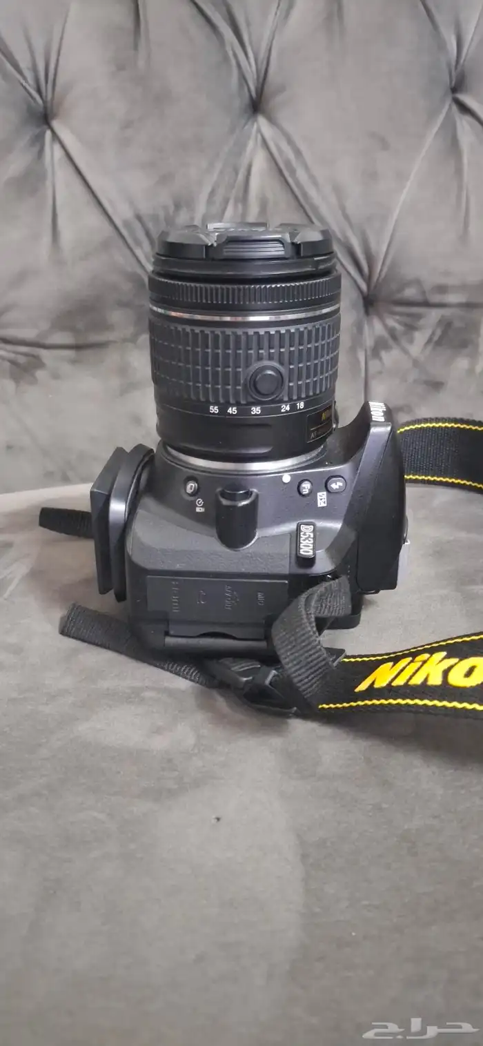 كاميرا نيكون D5300   Godox flash V860 1