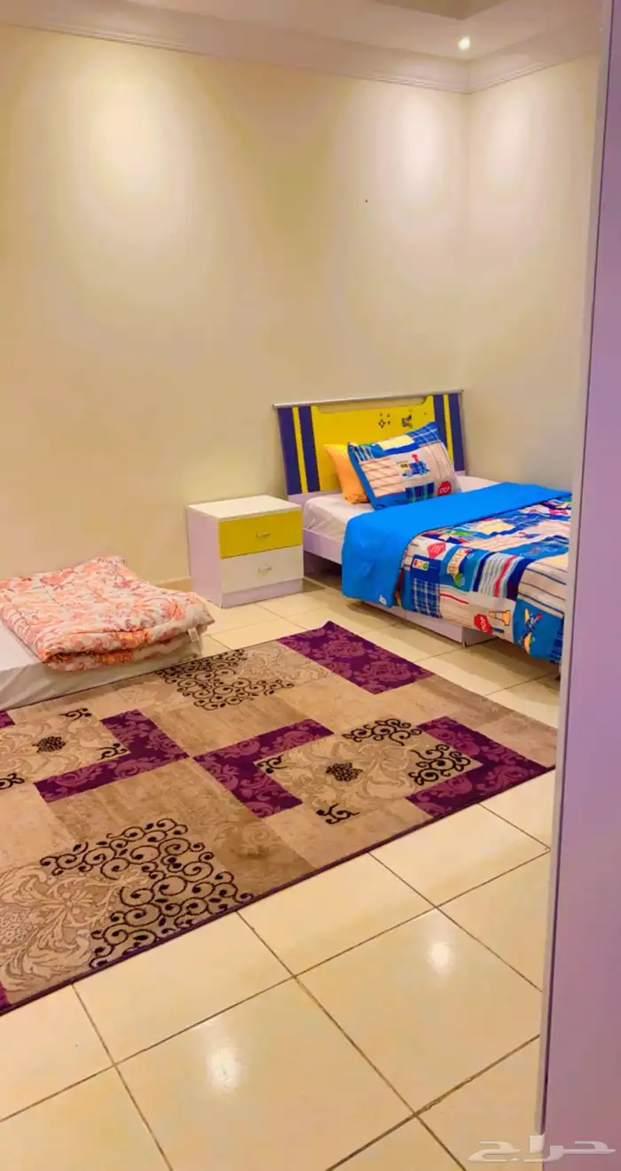 شقة مفروشة 3 غرف وصالة ايجار شهري 10