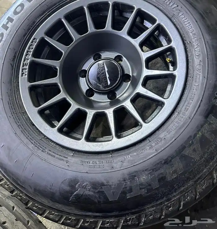 كفرات شاهين ريدنز مع جنوط ميثود 6 مسمار مقاس 17 6