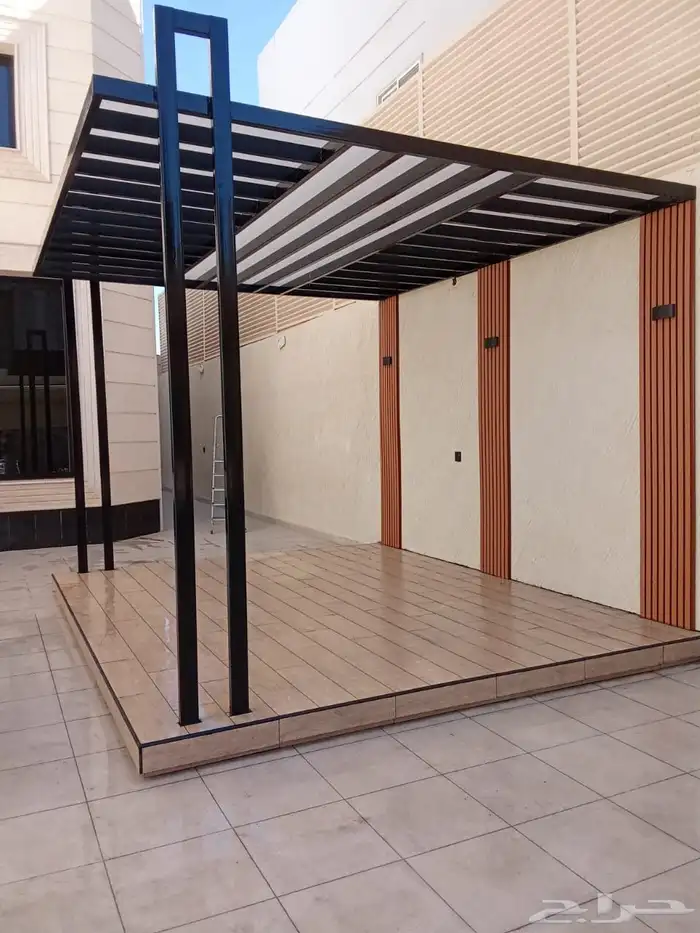 غرف زجاج تنسيق حدائق مظلات 2