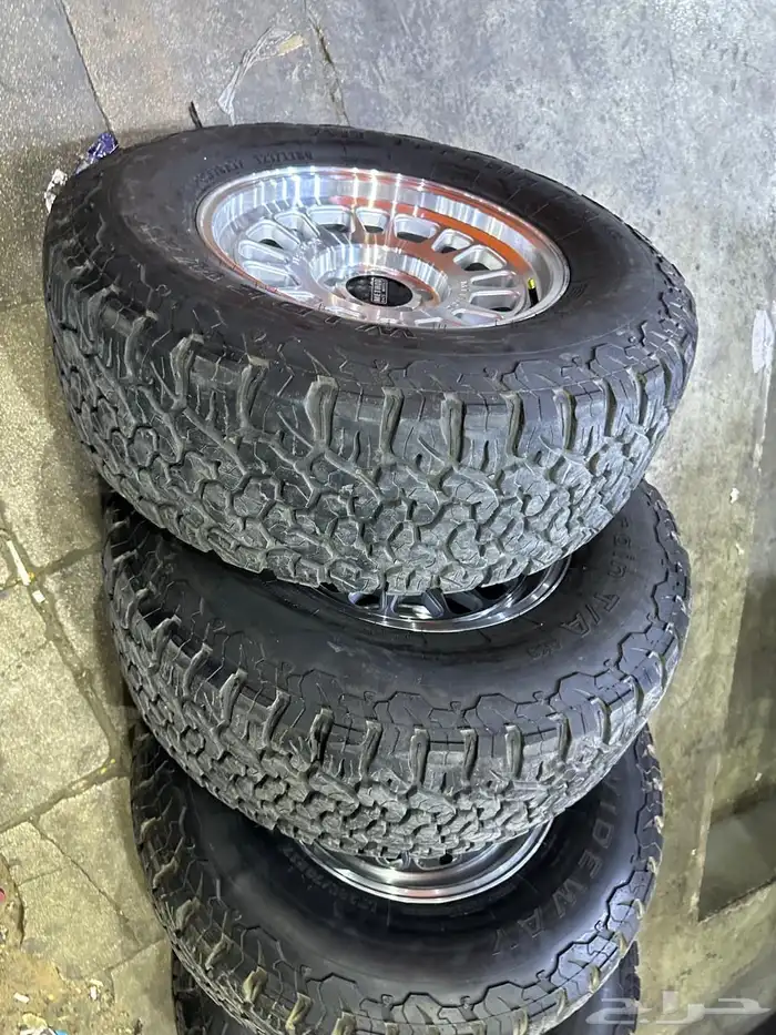 جنوط رانجلر ميثود نيكل معا كفرات نص حجري مقاس 285 70 17 4