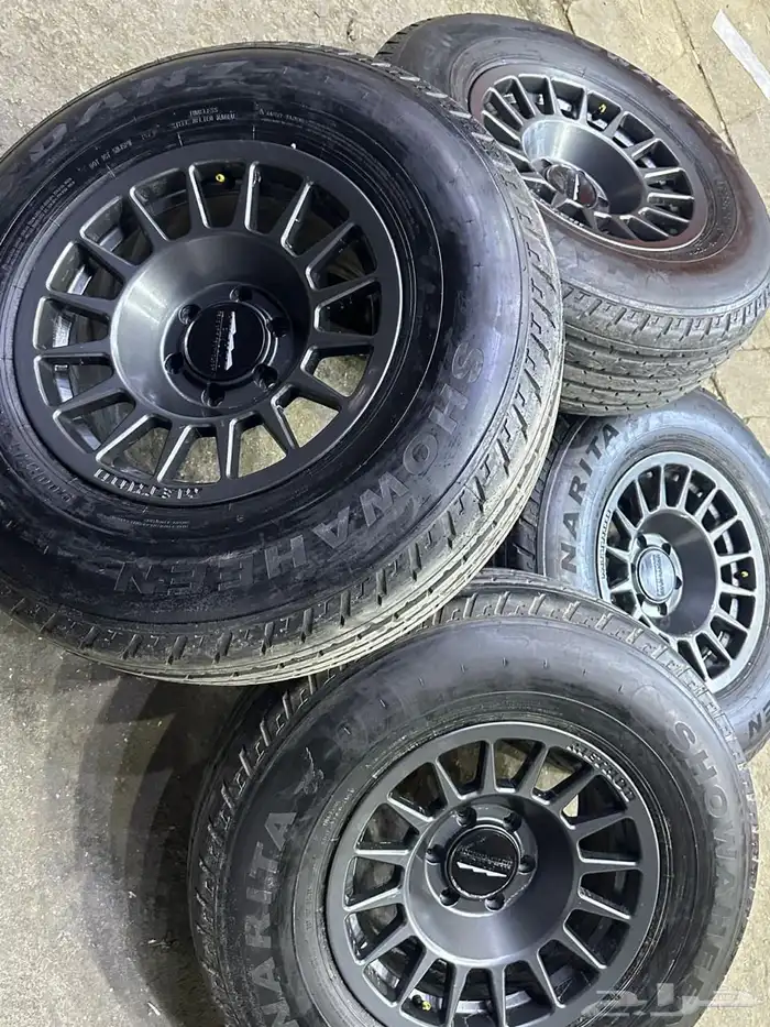 كفرات شاهين ريدنز مع جنوط ميثود 6 مسمار مقاس 17 1