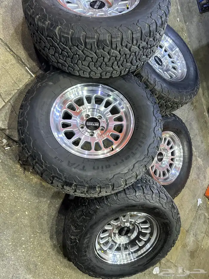 جنوط رانجلر ميثود نيكل معا كفرات نص حجري مقاس 285 70 17 1