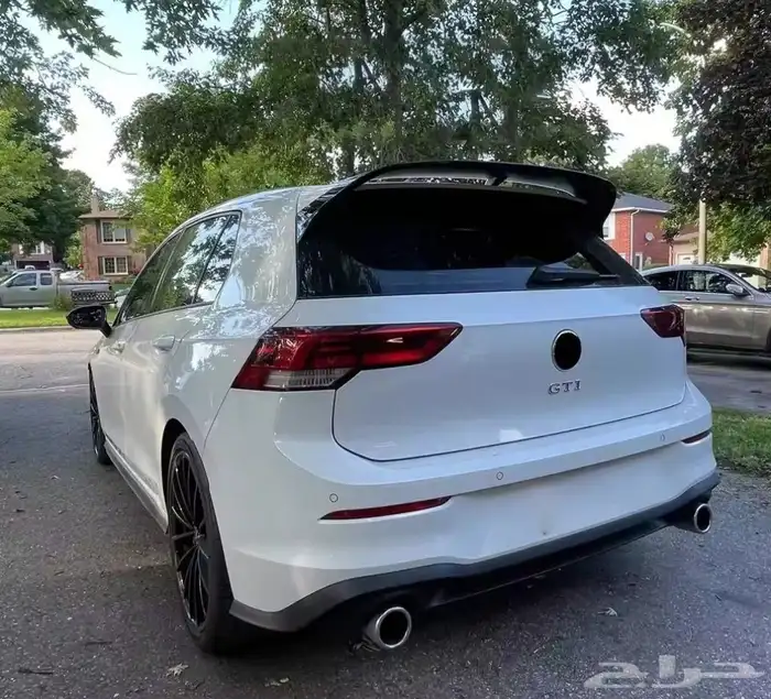 جناح خلفي قولف golf gti mk8 0