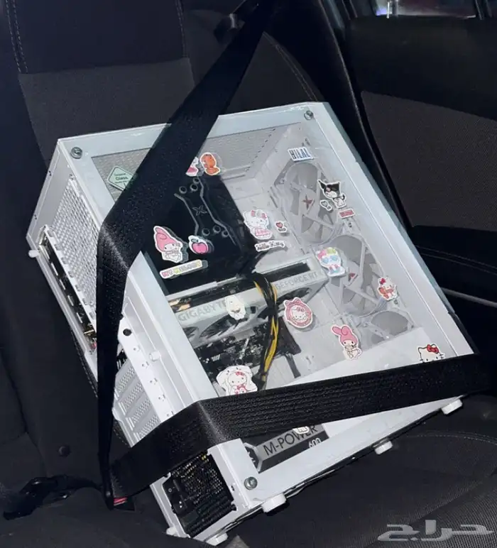 كيس PC Xigmatek   لون أبيض 1