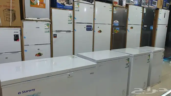 فريزرات افقي ارضي فريزرات عمودي مجمد أرضي ديب فريزر قدم 6