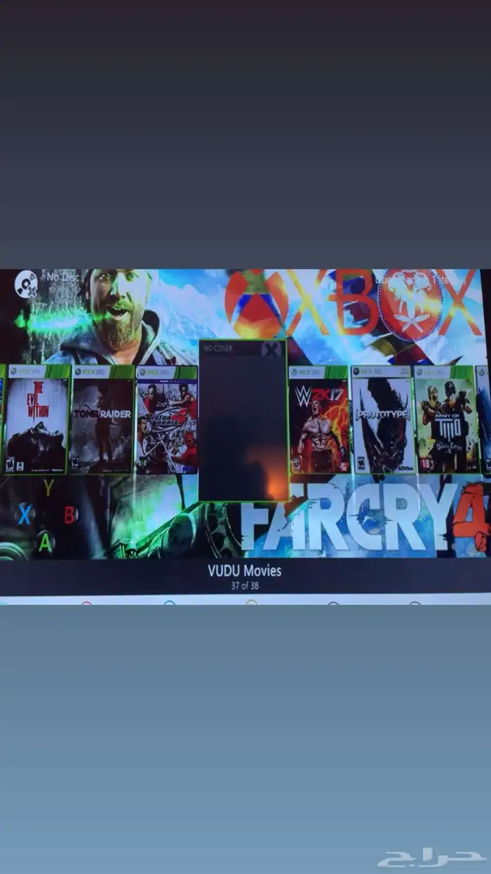 سلام عليكم اعرض لكم اكس بوكس 360 مهكر في 38 لعبه 14