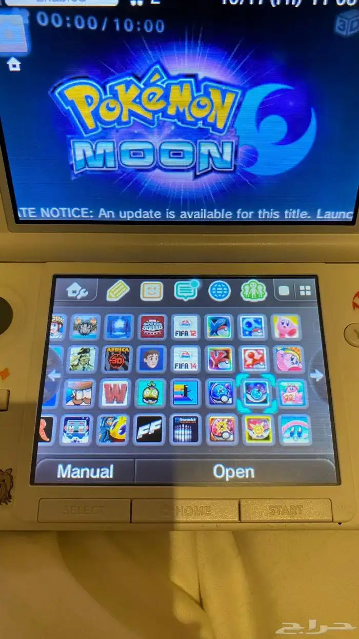 نينتيندو 3ds ll (مهكر) مع ملحقات 4