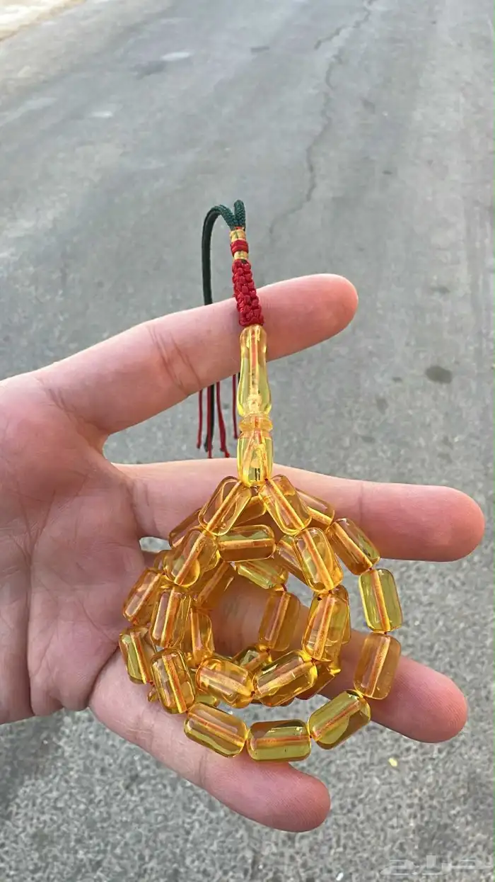 مسباح كهرمان طبيعي حر 3