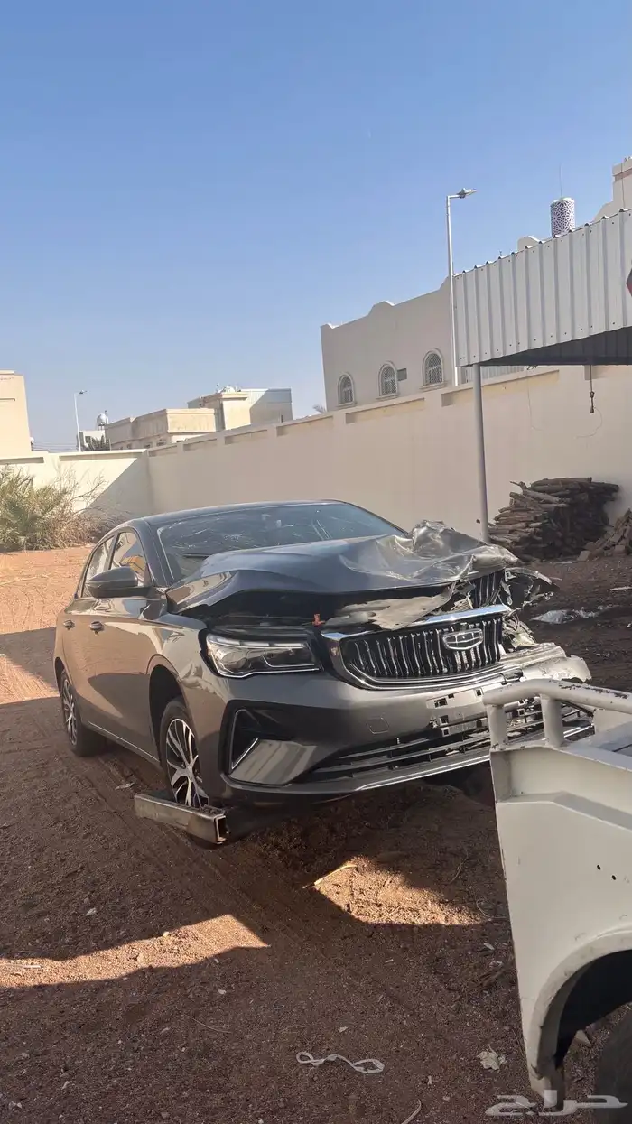 جيلي امجراند مصدومه 2024 3