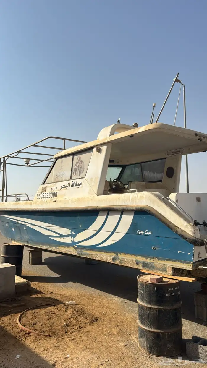 للبيع قارب قولف كرفت 33 قدم قدح فقط 0