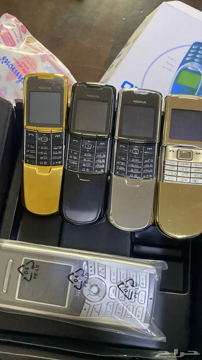 جوالات نوكيا ابو انتل اصلي والرهيب والدمعه والباندا وبلاكبي 47