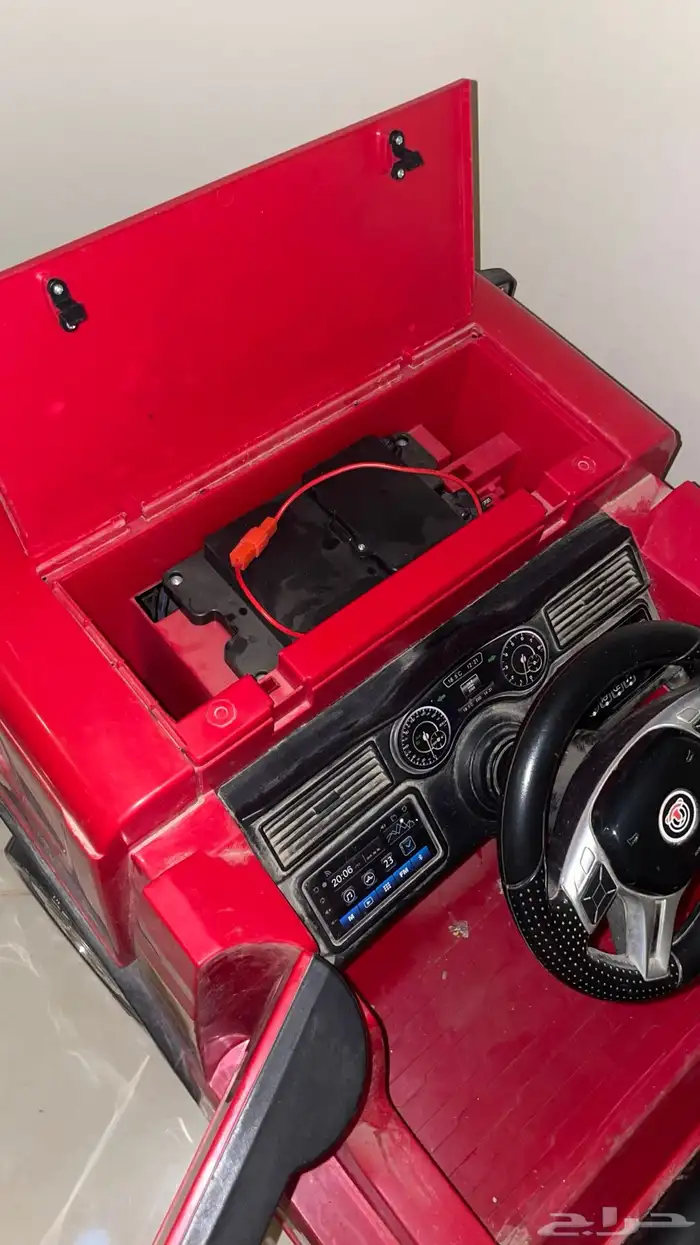 سياره مطافي اطفال فقط ناقصها بطاريه السعر 450الاستعمال قليل 5