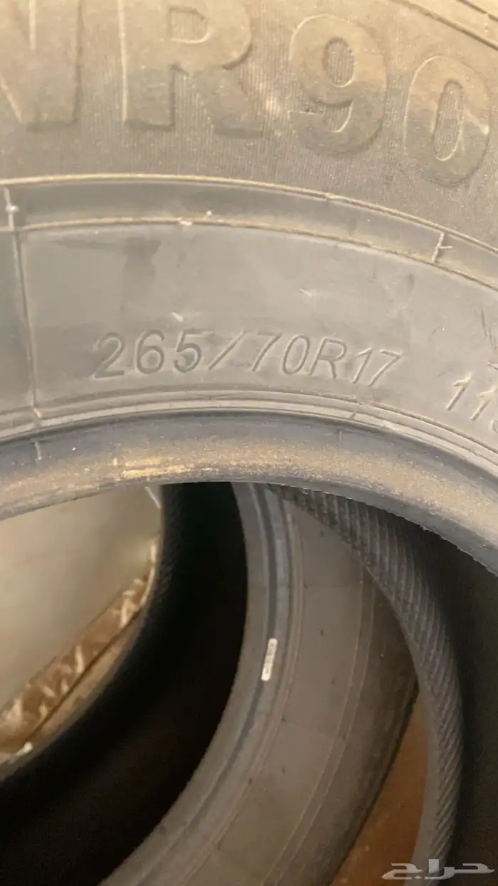 كفرات للبيع جدد موديل 24 مقاس 17 شرط 3