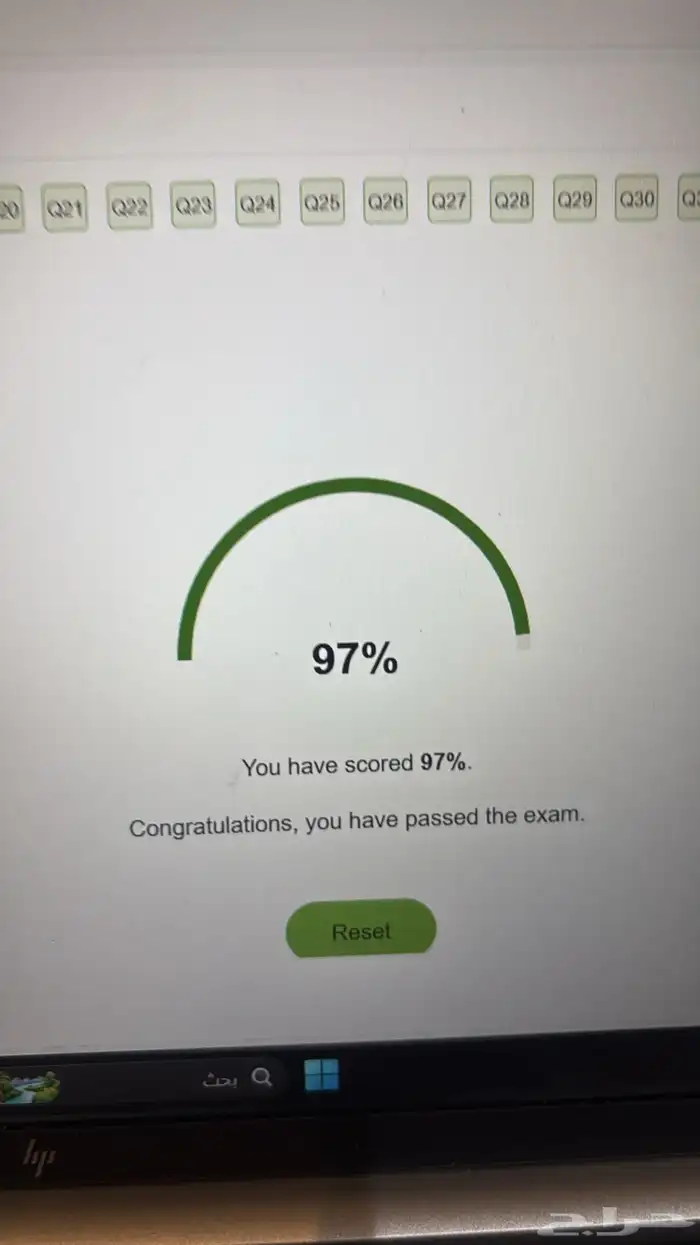 حل اختبارات سيسكو كلية التقنية 9