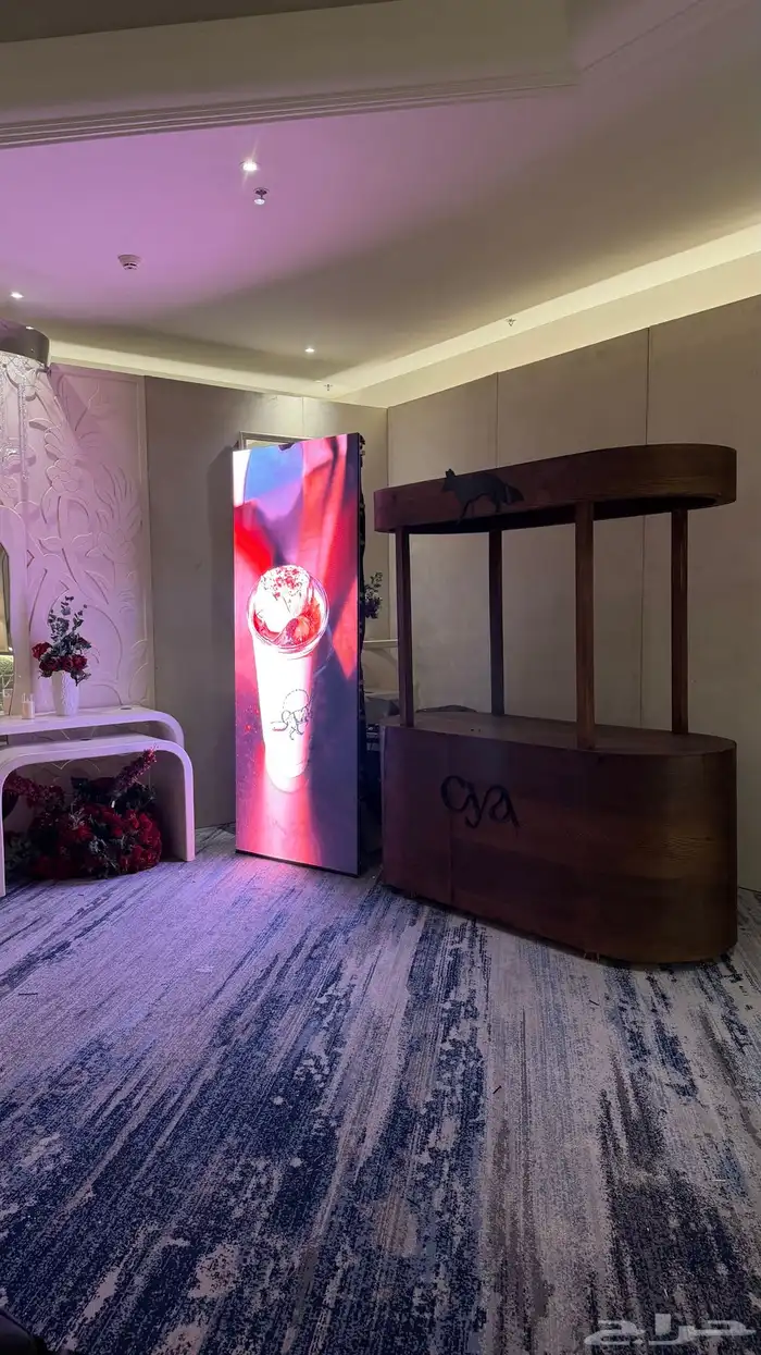 شاشات عرض وبوث قهوة للزواجات 0