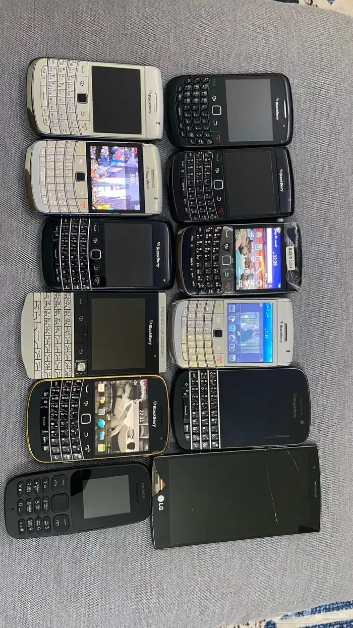 اي جوال بلاك بيري من الصغير 150 الحبه والكبير 200عرض لفتره 0