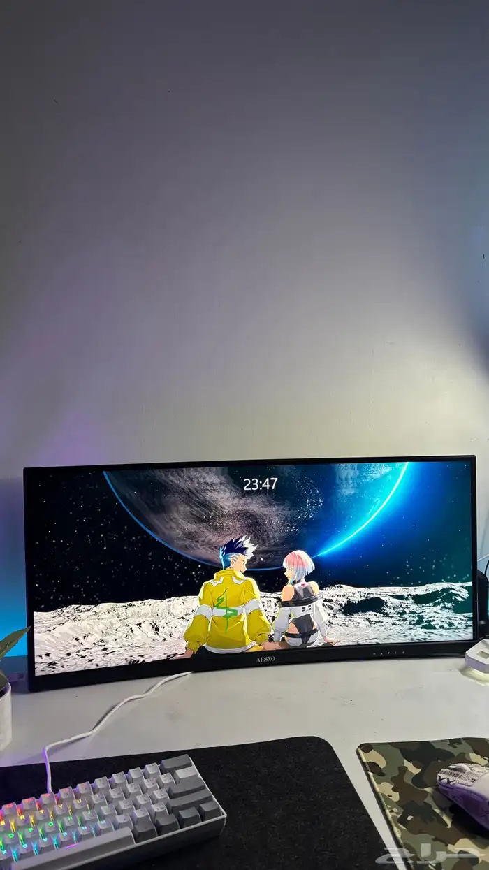 شاشه 30 إنش منحنيه 2k 1