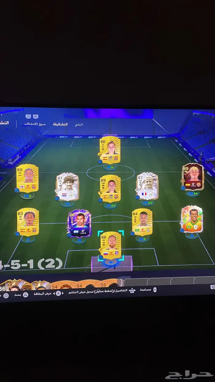 تشكيلة فيفا 26 0
