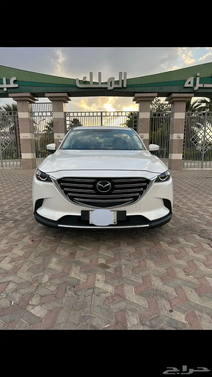 مازدا CX9 لون أبيض 1