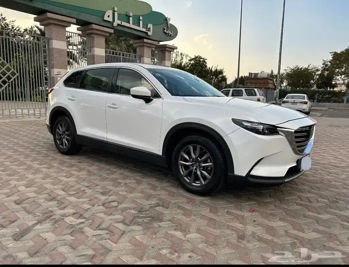 مازدا CX9 لون أبيض 3