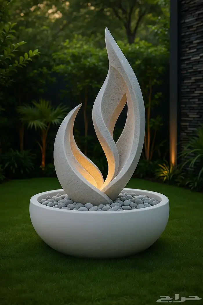 احواض زراعيه نوافير. وجهات خارجيه. من ماده GRB 6