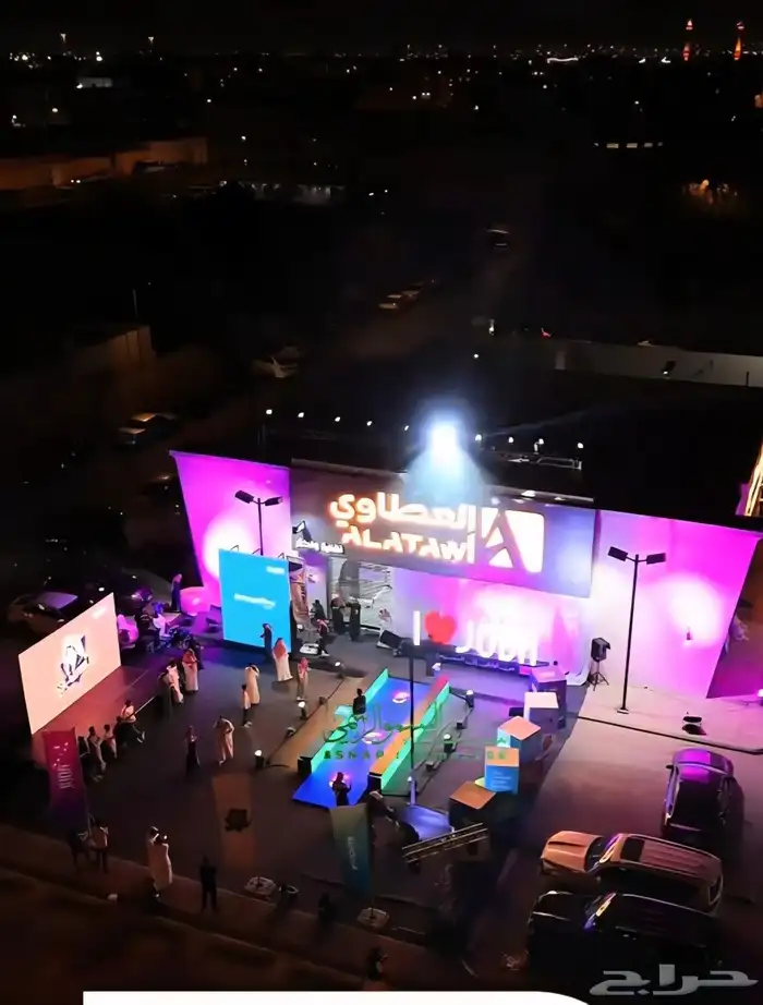 افتتاحات راقية للمحلات شاشات ليد سكرين مسارح إضاءة احترافية 0