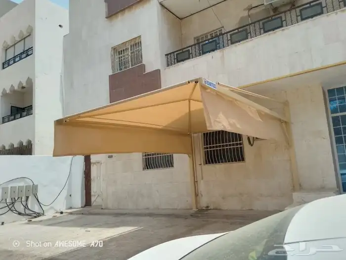 مظلات وسوتر جده ازاله مظلات عشان البلديه جده وتغيير قماش 1