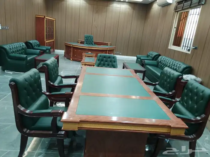 مودرن أحدث تنفيذي مكاتب اثاث فخمة كامل طقم حجم كبير مقاس 43