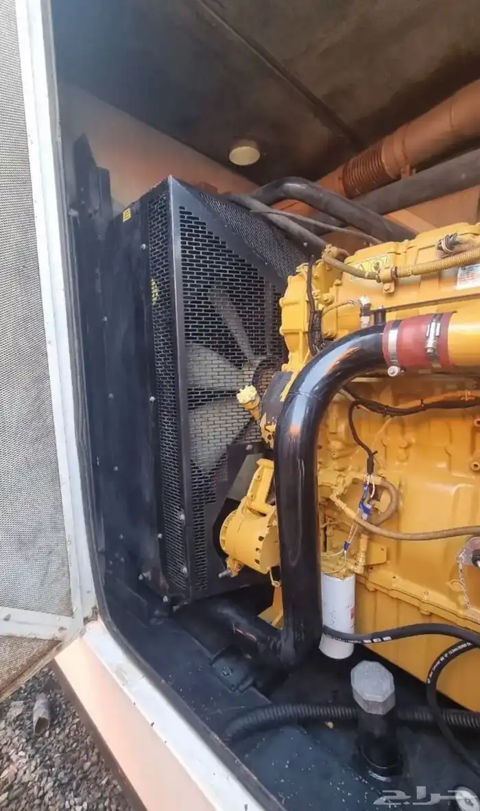 مولد كهرباء كتربلر C15 كاتم صوت 6