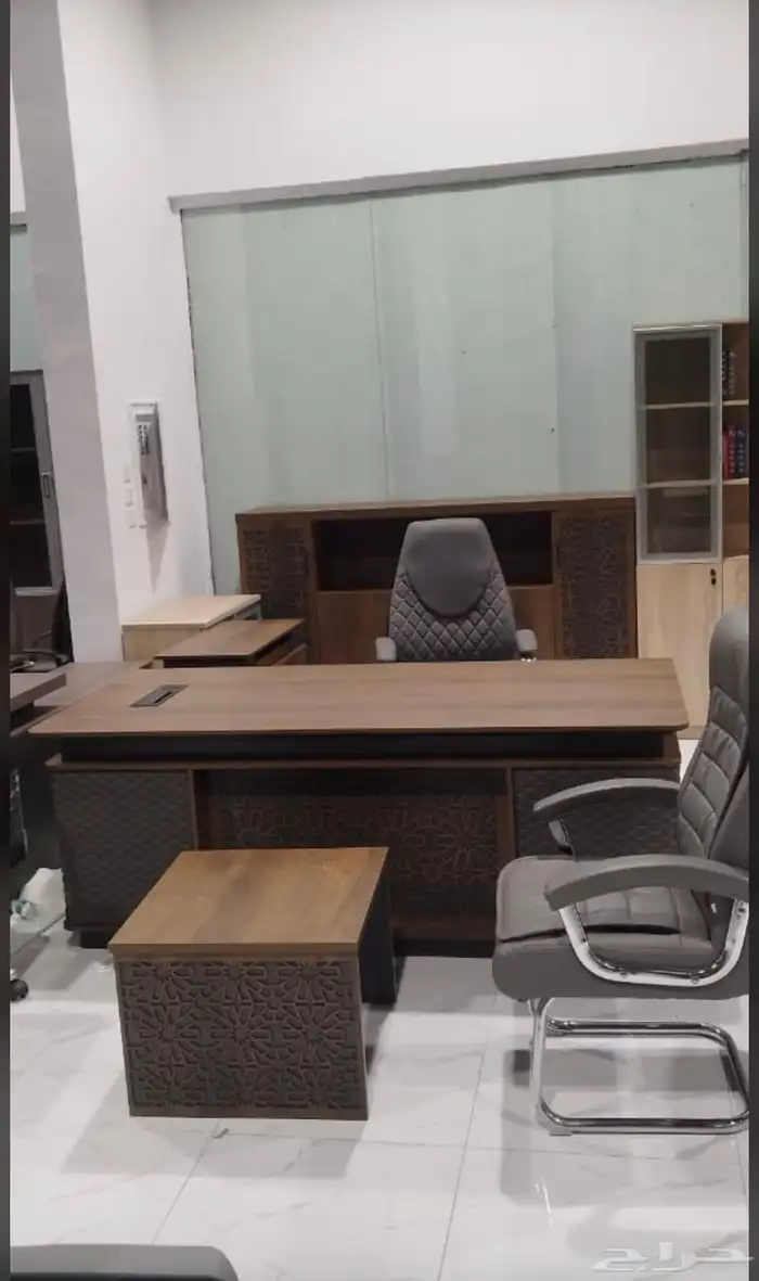 مودرن أحدث تنفيذي مكاتب اثاث فخمة كامل طقم حجم كبير مقاس 20