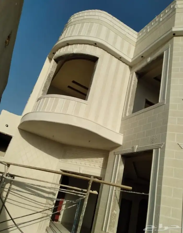 اسمنت ابيض بديل الحجر الطبيعي لياسه ملونه بديل الحجر 3