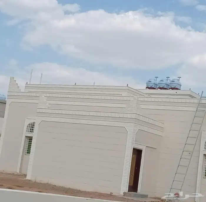 ديكورات خارجيه سمنت أبيض اللون متعددة بطحاء الرياض 5