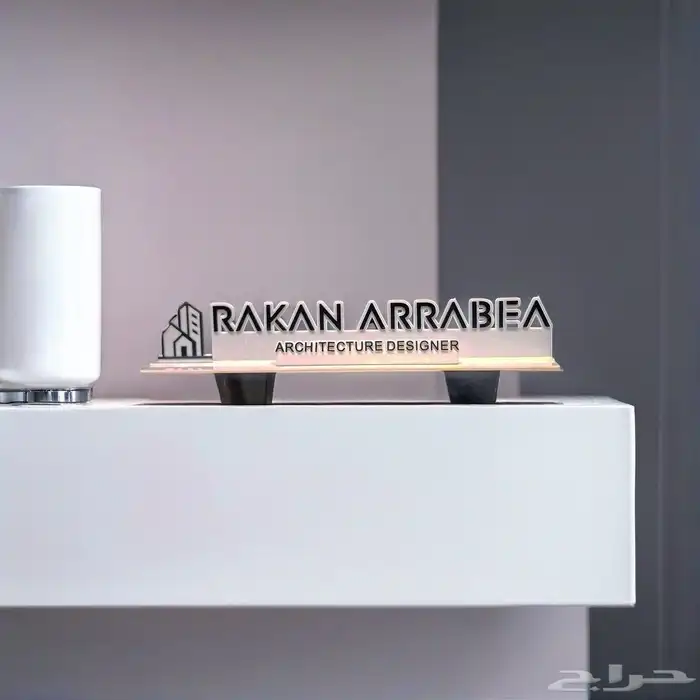 اكرليك استكر استندات طباعة نحت حسب الطلب 4