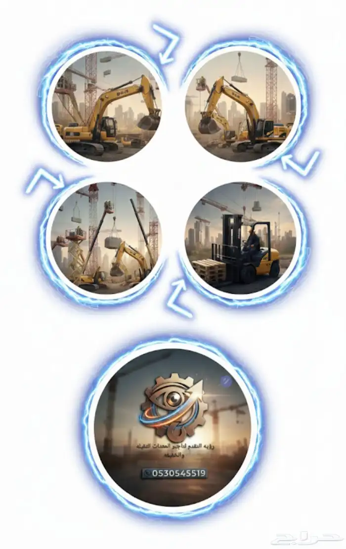 تأجير معدات ثقيله وخفيفه 1