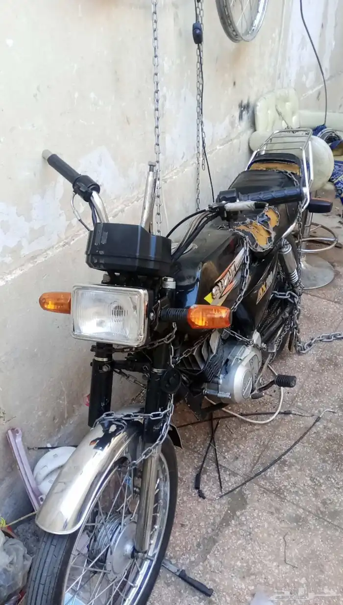 دباب سوزوكي شغال علا الشرط بس يبغالو وزن لي الجنط الخلفي 1