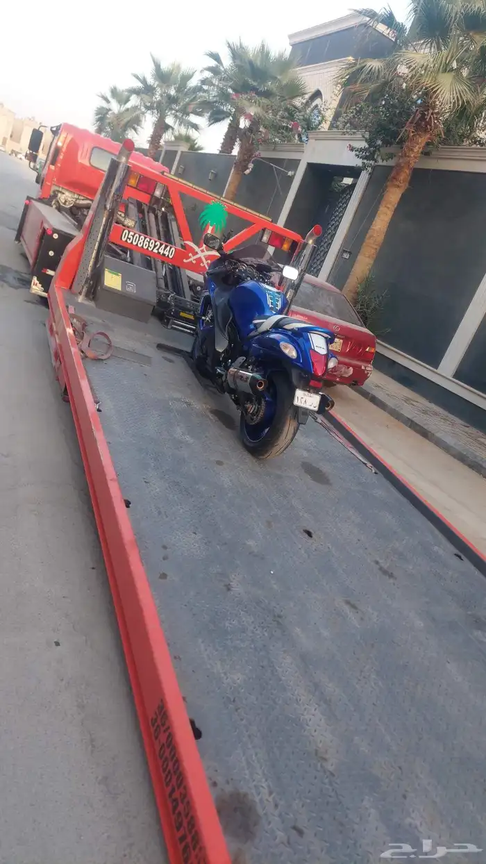 سطحة هيدروليك فل دوان طالع فاضي من الدمام إلى الرياض 0