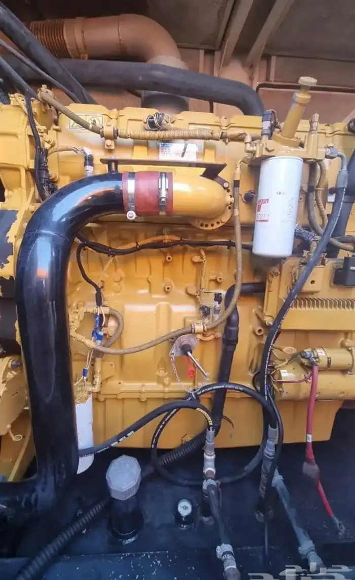 مولد كهرباء كتربلر C15 كاتم صوت 7