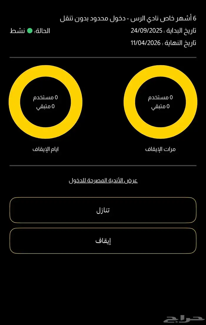 اشتراك بودي ماستر إكسبريس خاص في الرس 1
