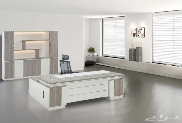 مودرن أحدث تنفيذي مكاتب اثاث فخمة كامل طقم حجم كبير مقاس 45